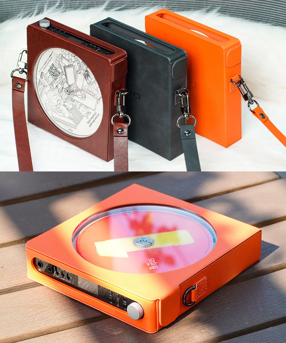 【FiiO DM15 R2R 隨身Hi-Fi CD播放器專用皮套(NEST-DM15)】