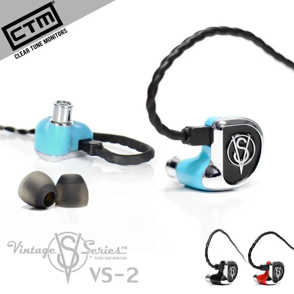 【 CTM Vintage VS-2 】高解析雙動鐵單元可換線繞耳式入耳耳機 CIEM可換線設計 【 CTM Vintage VS-2 】高解析雙動鐵單元可換線繞耳式入耳耳機 CIEM可換線設計