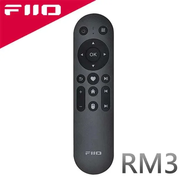 【FiiO RM3 藍牙遙控器】360°無死角控制/藍牙5.0低功耗/滑鼠模式/遠端/ABS/R7 R9播放器可用 【FiiO RM3 藍牙遙控器】360°無死角控制/藍牙5.0低功耗/滑鼠模式/遠端/ABS/R7 R9播放器可用