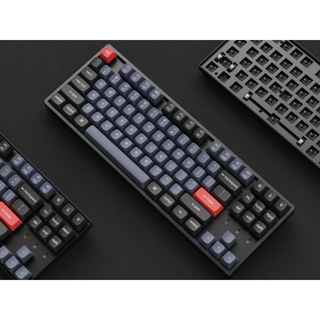【Keychron K8 Pro QMK/VIA 無線機械式鍵盤 】青軸/藍芽/白光/熱插拔/適用Mac.Win系統