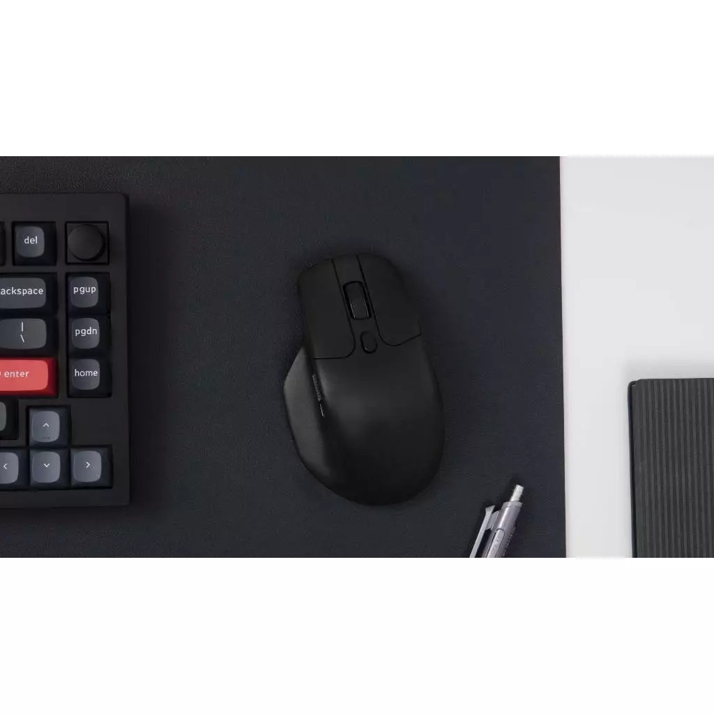 【Keychron M6 無線光學滑鼠】人體工學/三模無線連接/雙滾動模式